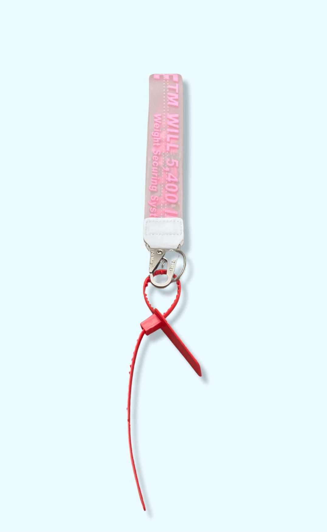 "Preppy Off-White Inspired Keychain"
