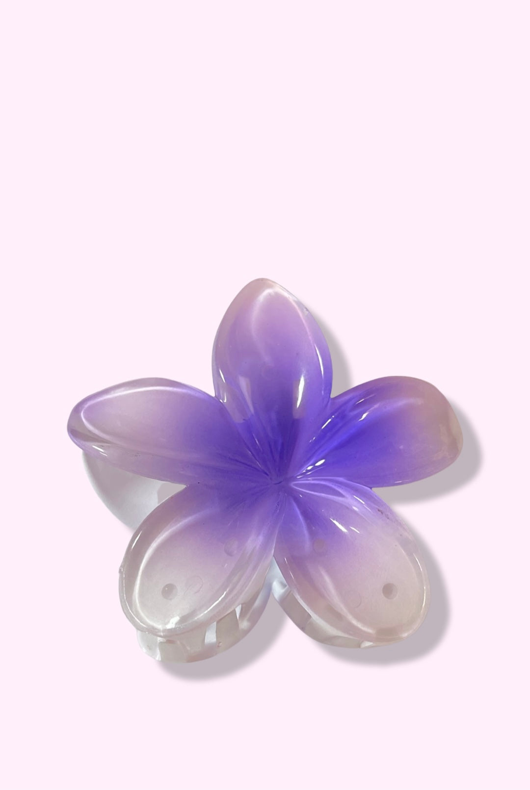 "Purple Dazs Claw Clip"