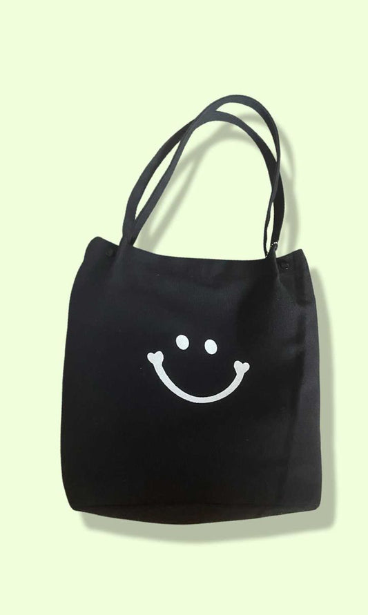 "Happy Smiles Bag In Black"