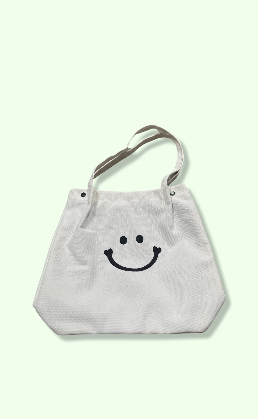 "Happy Smiles Bag In White"