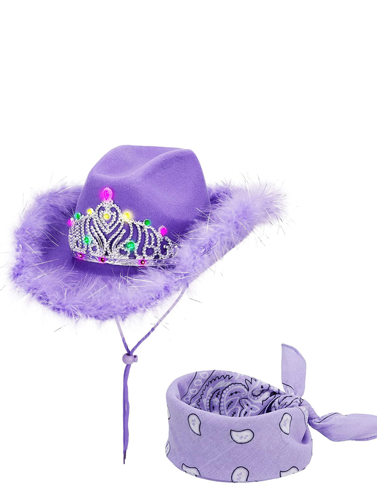 “PURPLE COW GIRL HAT”